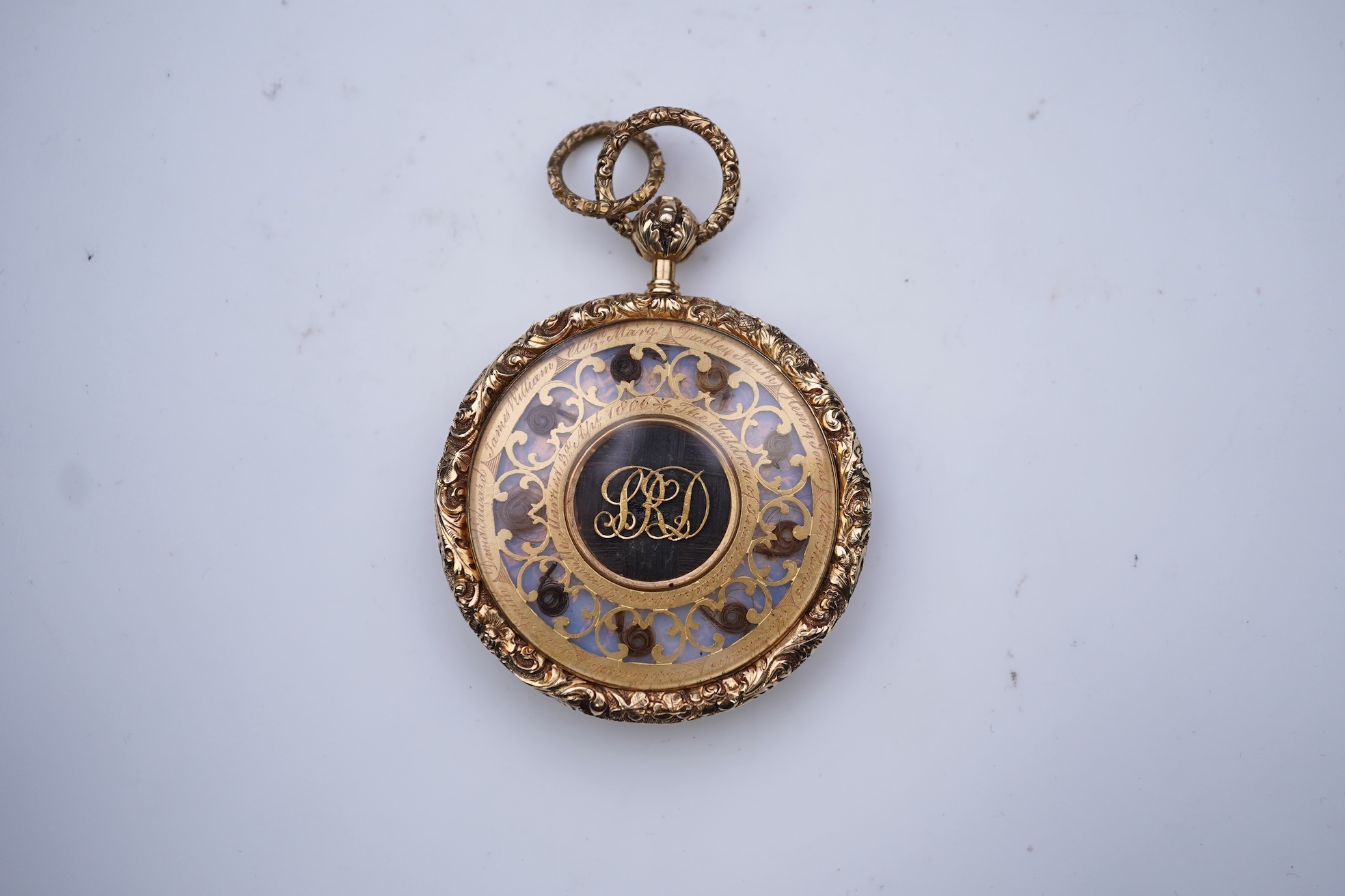 A fine George IV sentimental/mourning jewel, circa 1826